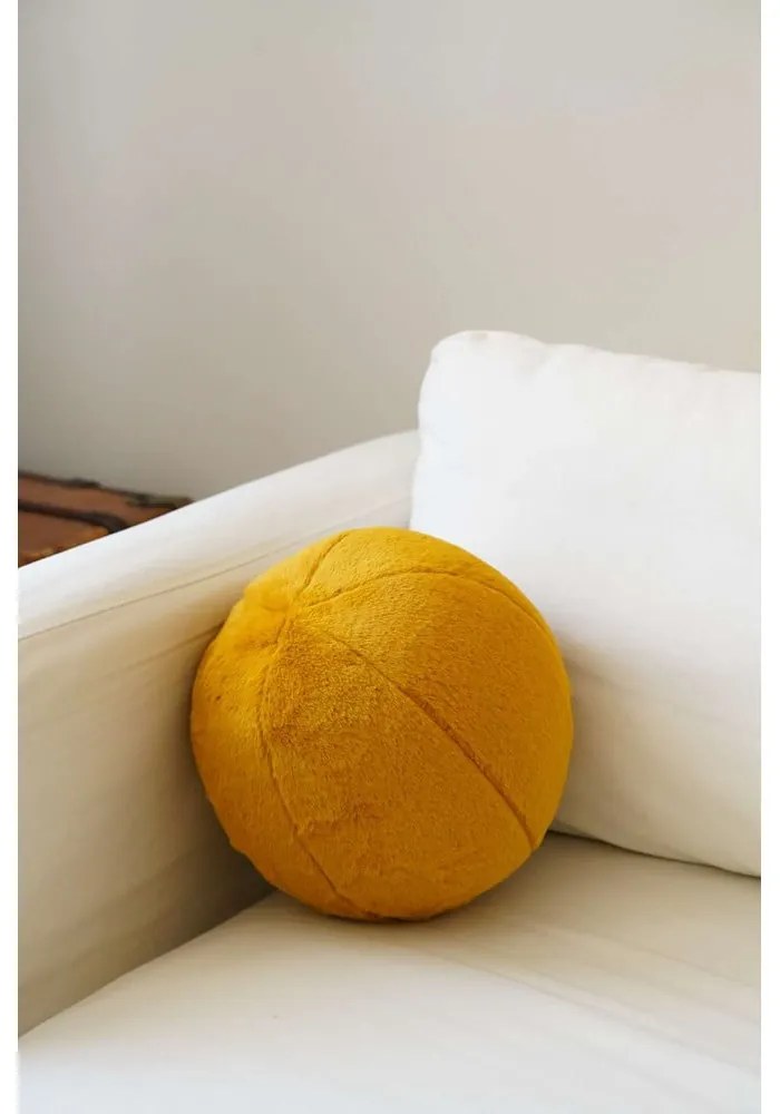 Pernă decorativă din micropluș, cocolino ø 25 cm Top – Mioli Decor