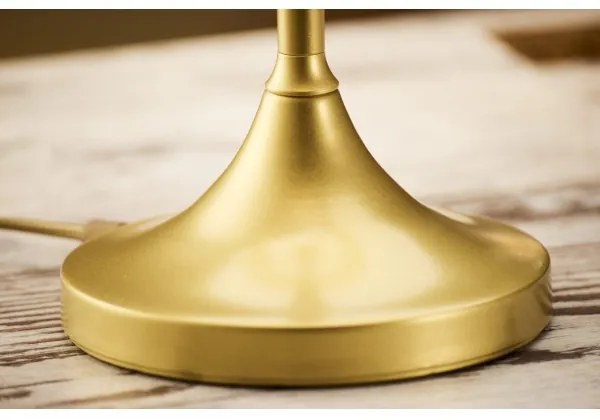 Jupiter 2112 - Lampă de masă KASZMIR 1xE27/15W/230V alb/auriu, decor marmură