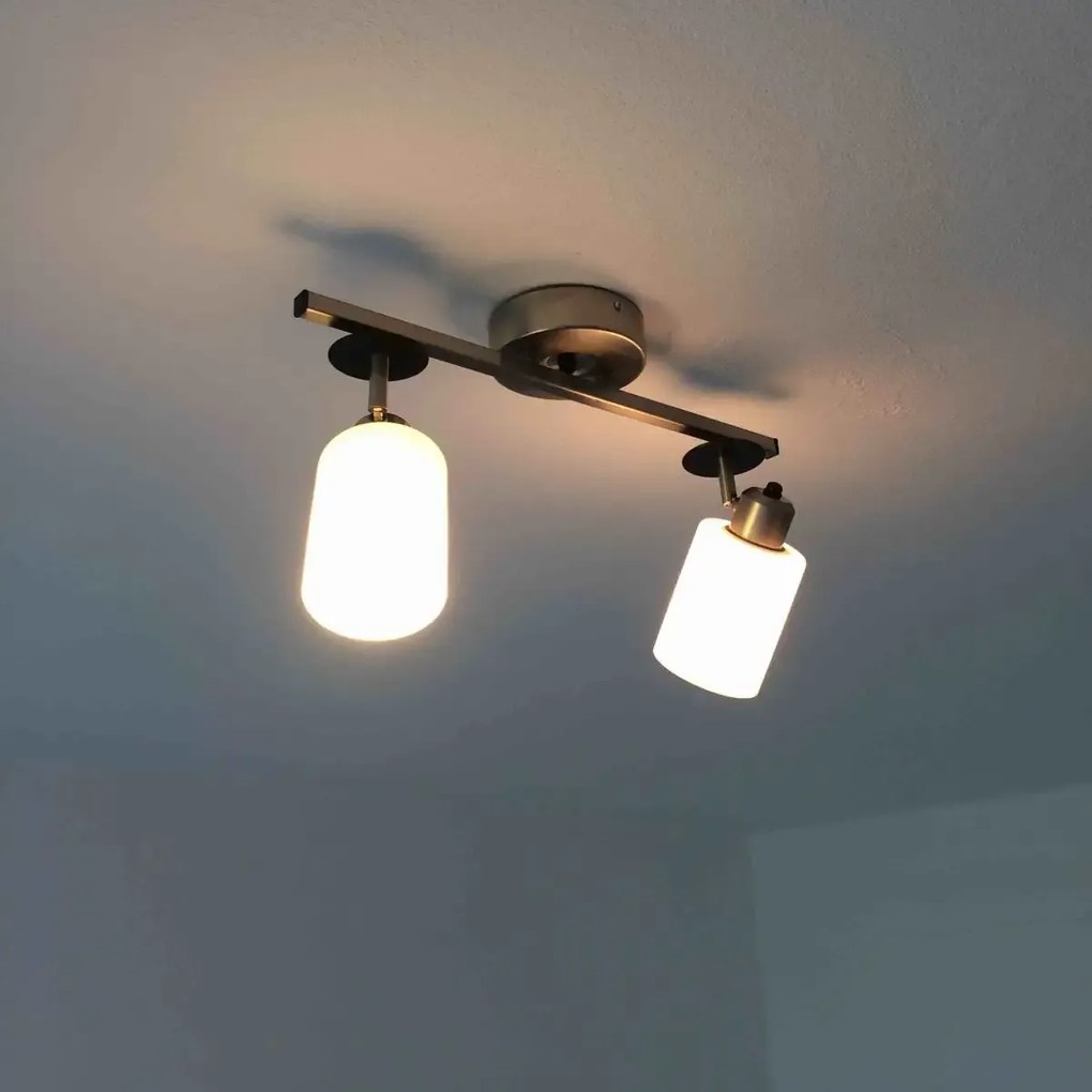 Lustra coloare crom-alb, homs ro,40016