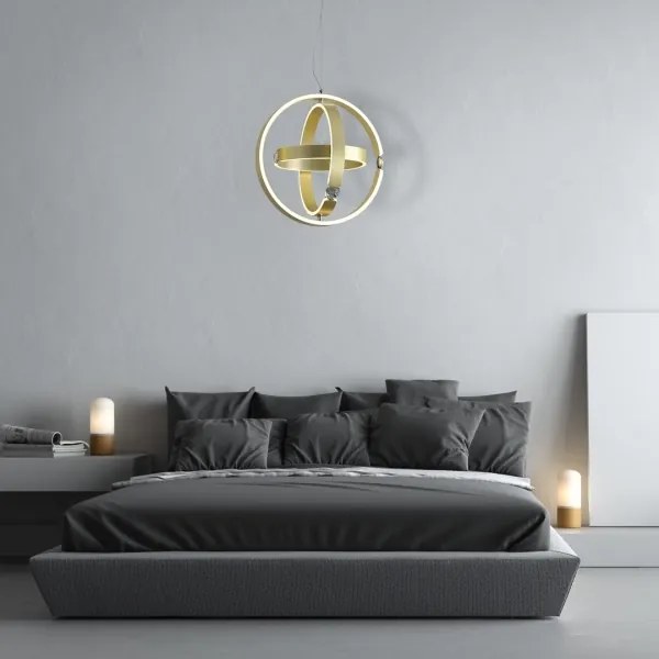 LED Lustră de cristal pe cablu SIRIUS LED/80W/230V