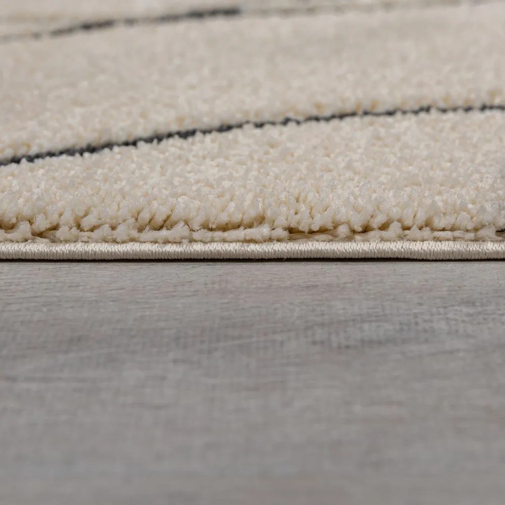 Covor crem 160x230 cm Flow – Flair Rugs