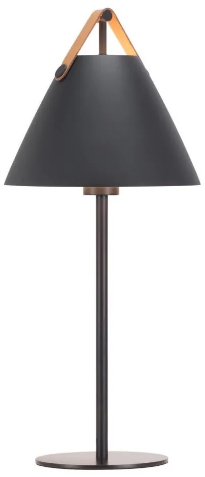 DFTP by Nordlux - Lampă de masă STRAP 1xE27/40W/230V negru