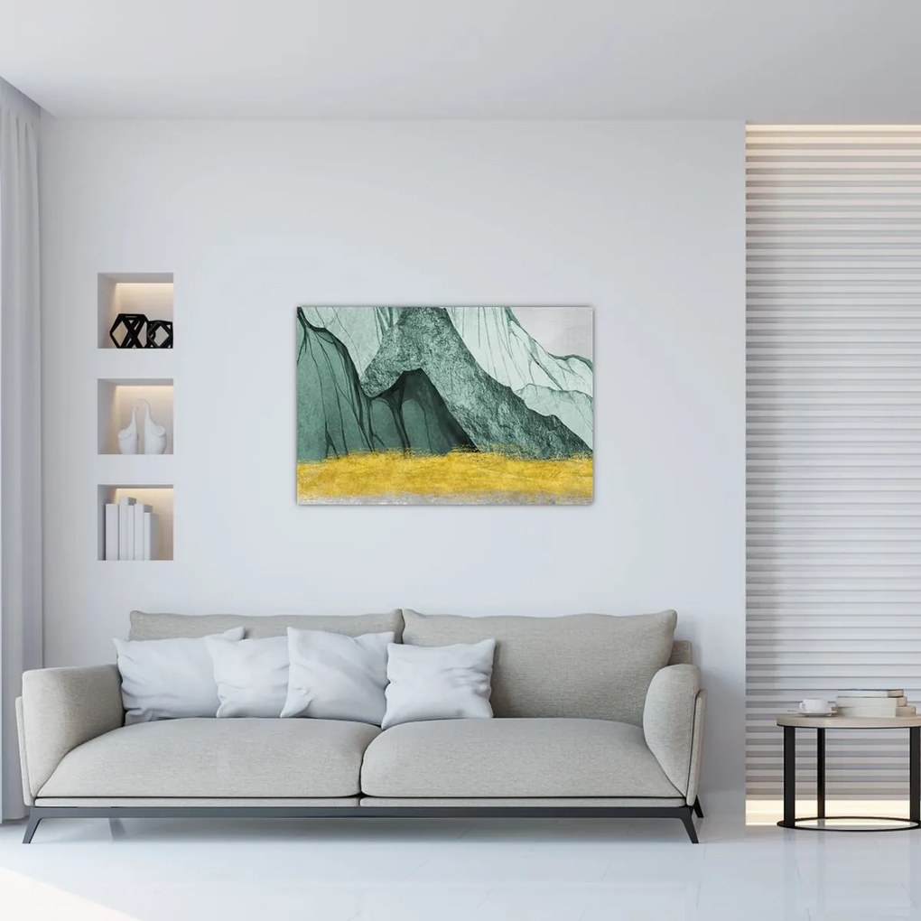 Tablou - Munții Smarald N⁰2 (90x60 cm)