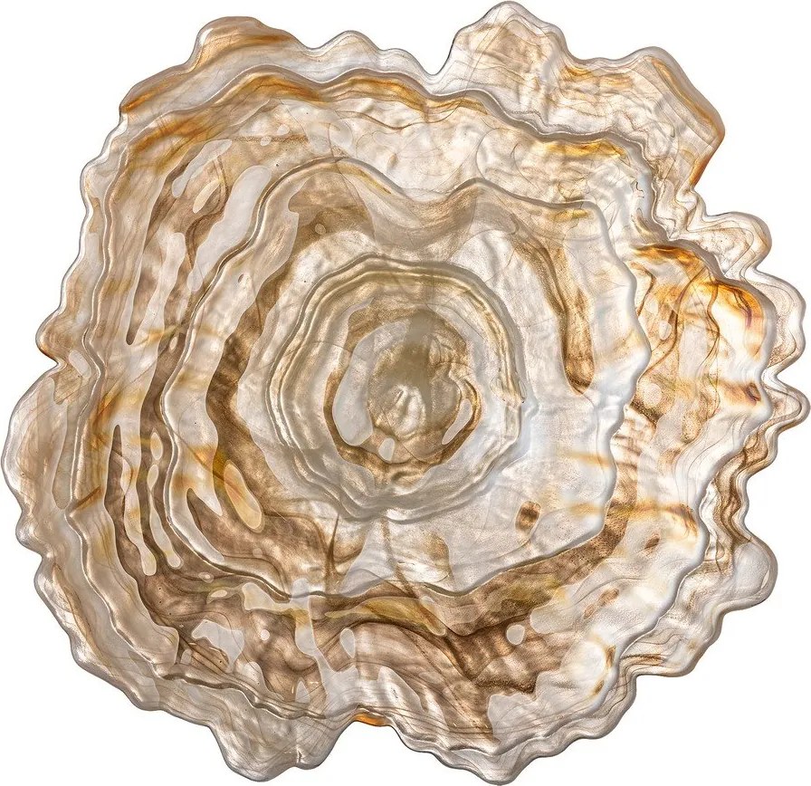 Bol bej din sticlă ø 38,5 cm Asimi – Bloomingville