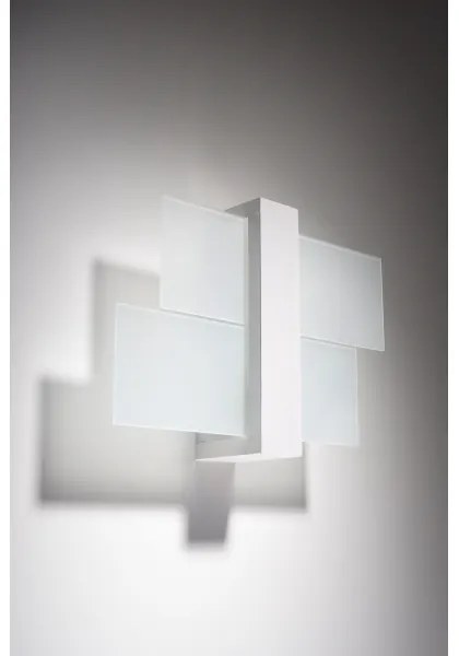 Aplică LED HERA 1xE27/7,5W/230V alb Brilagi