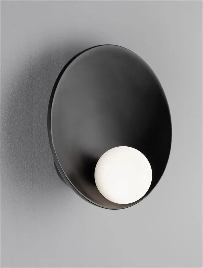 Aplica de perete design modern Minim negru