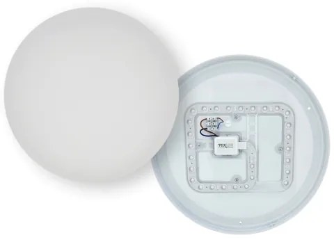 Plafonieră LED cu senzor de mișcare LENA LED/24W/230V, diam. 37,3 cm, albă
