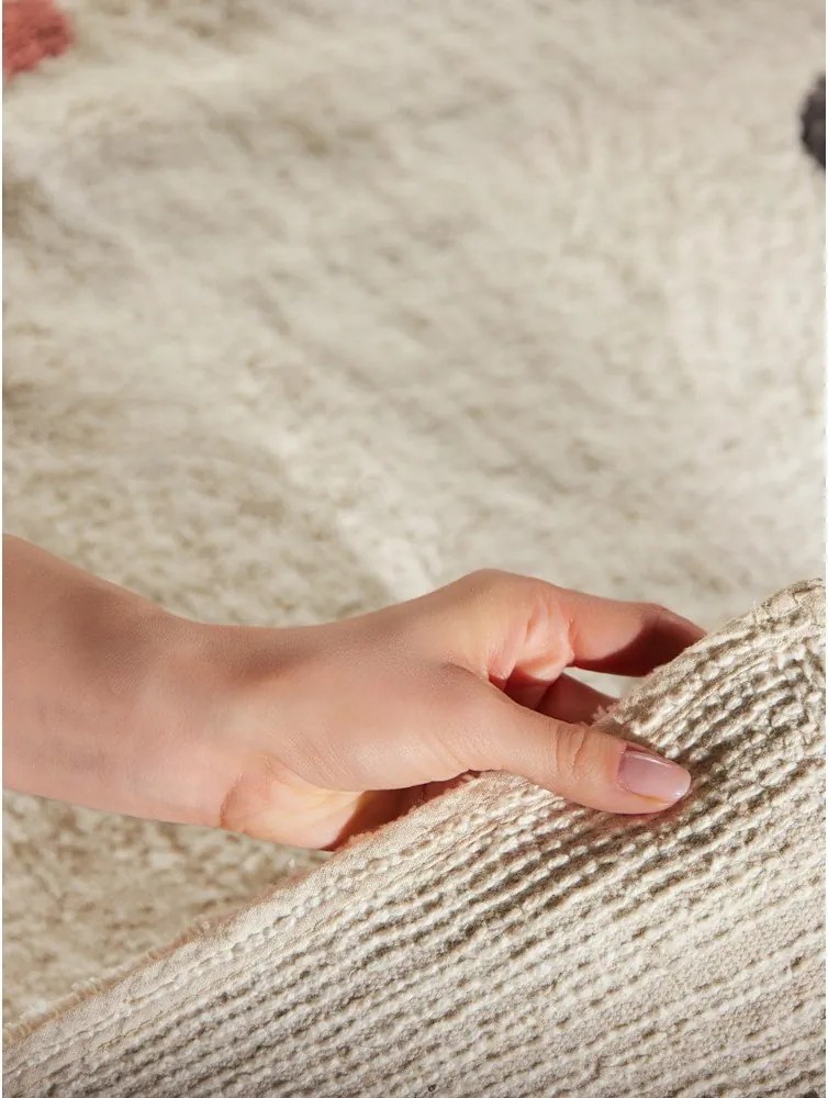 Covor pentru copii crem lavabil/țesut manual din bumbac 140x200 cm Snuggle Pippo – Hanse Home