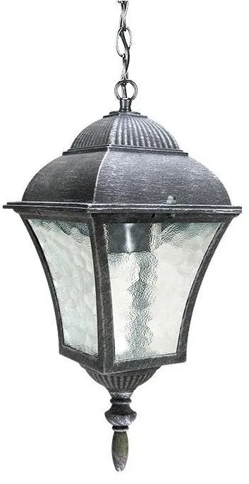 Pendul pentru exterior, inaltime reglabila, IP43, argintiu antic Toscana 8399 RX