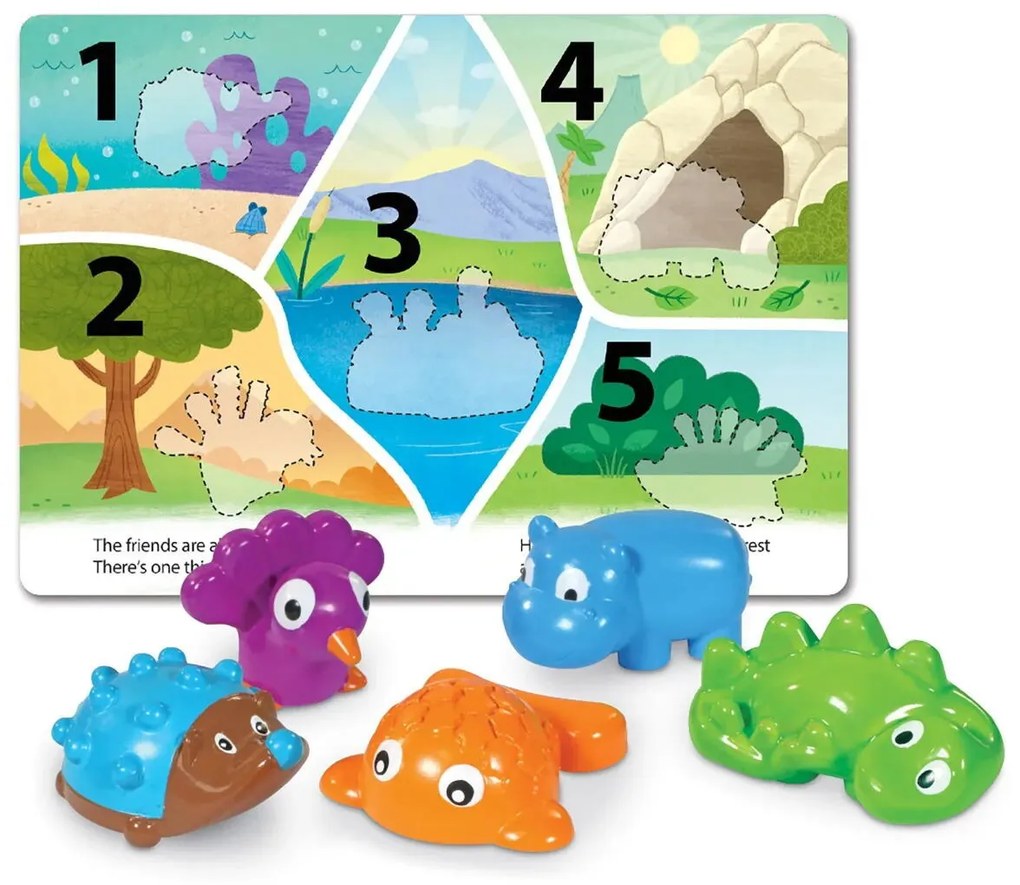 INVATAM CULORILE & NUMERELE CU SPIKE SI PRIETENII - LEARNING RESOURCES (LER9124)