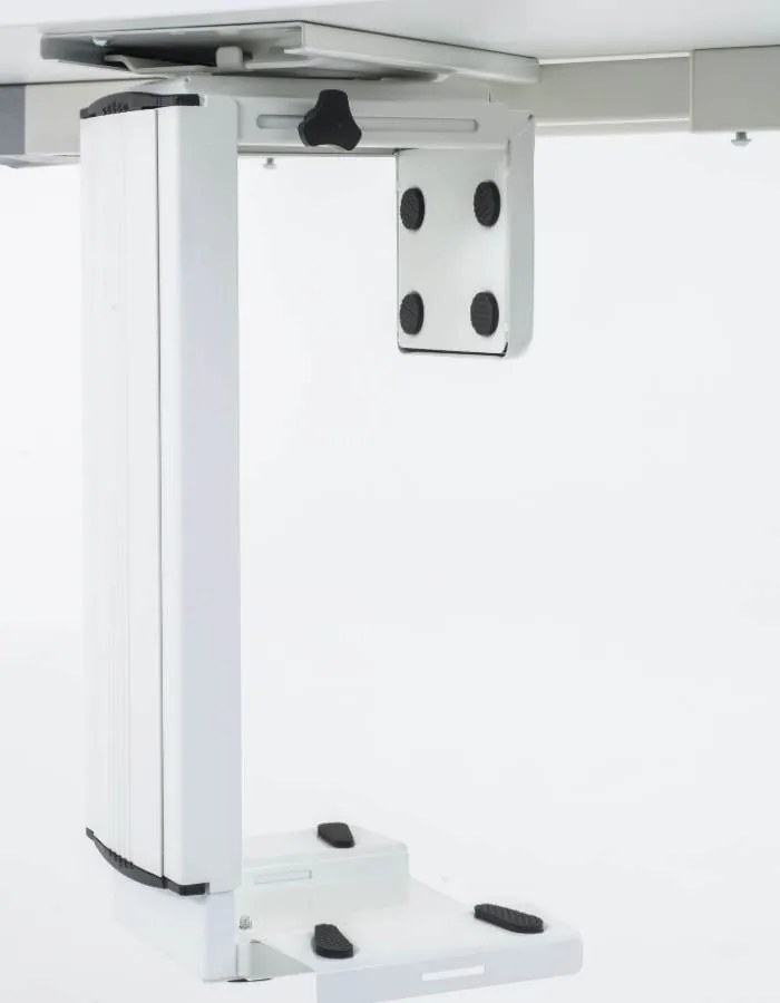 Suport unitate centrală universal, rotativ, reglabil pe înălțime și lățime - Negru