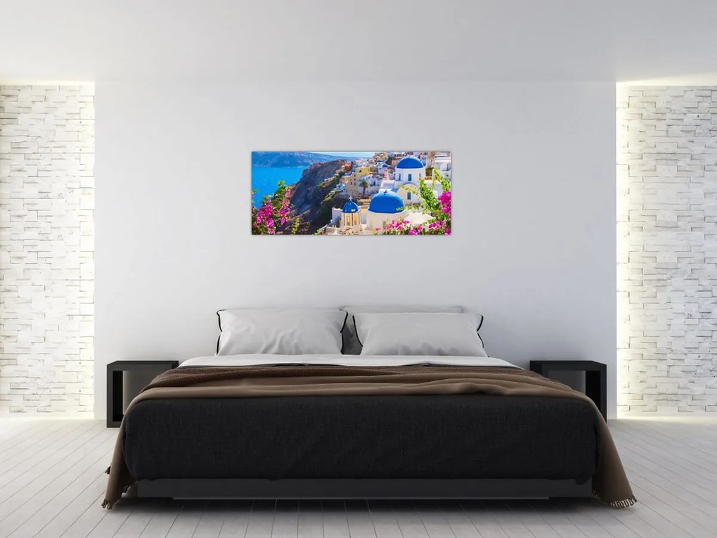 Tablou - Santorini, Grecia (120x50 cm)