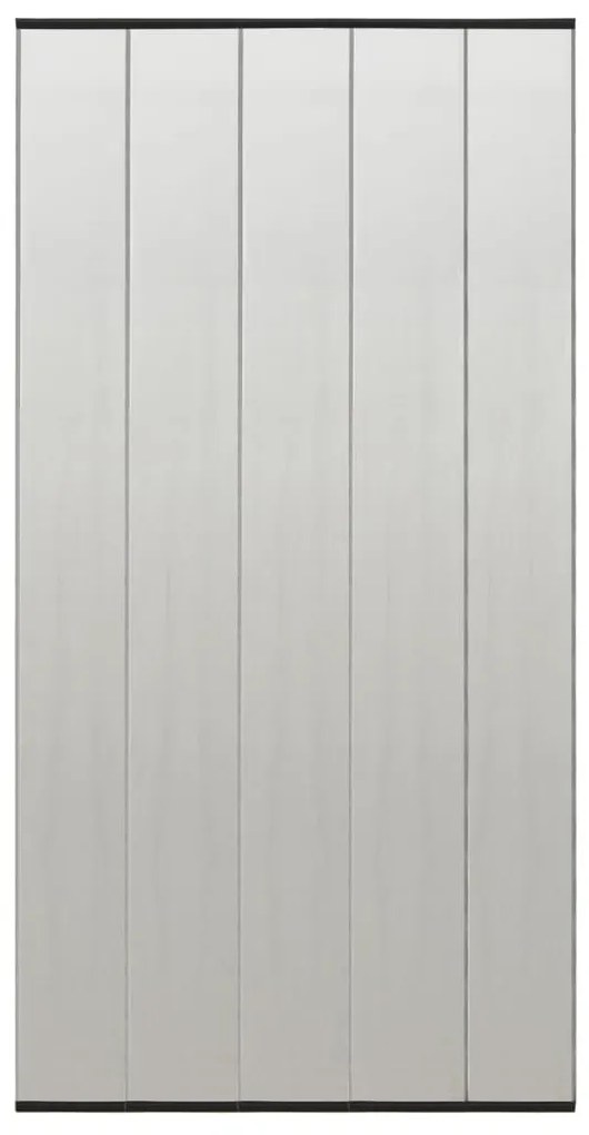 vidaXL Perdea pentru insecte cu 5 buc. de plasă, negru, 120x240 cm