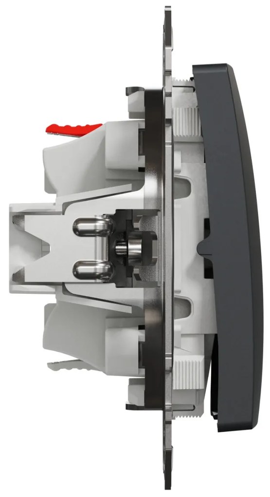 Intrerupator cap scara, 10A, IP20, Antracit , Schneider Sedna Design