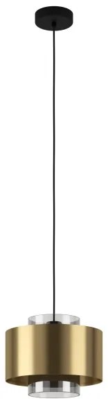 Lustră pe cablu Eglo 390066 DUGLIA 1xE27/40W/230V auriu