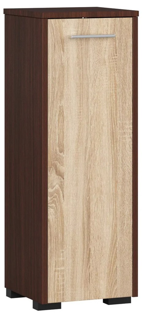 Dulap de baie Farid TYP3 (wenge + Stejar sonoma). 1069556