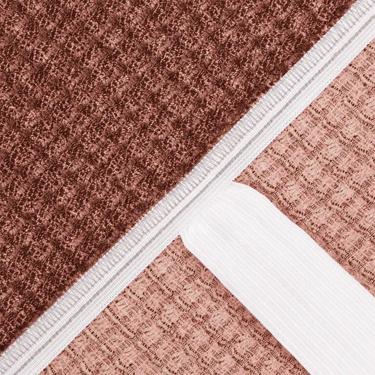Huse super elastice RUBINIA cărămizii taburet (40 - 60 cm)