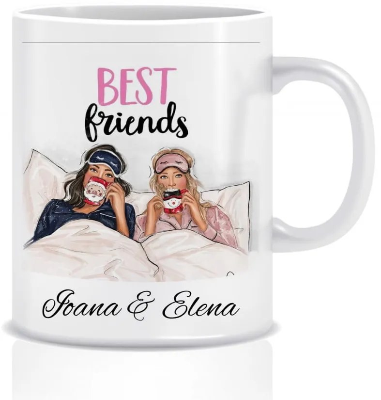 Cana personalizata pentru cele mai bune prietene - Best friends II
