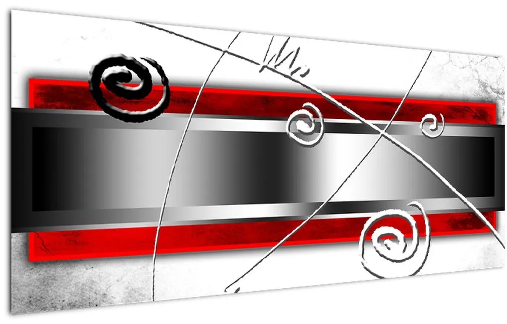 Tablou abstract (120x50 cm)