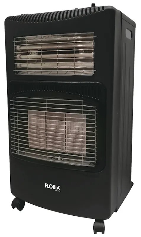 Soba demontata Floria ZLN8465, gaz GPL si electrica, aprindere piezo-electrica, Negru