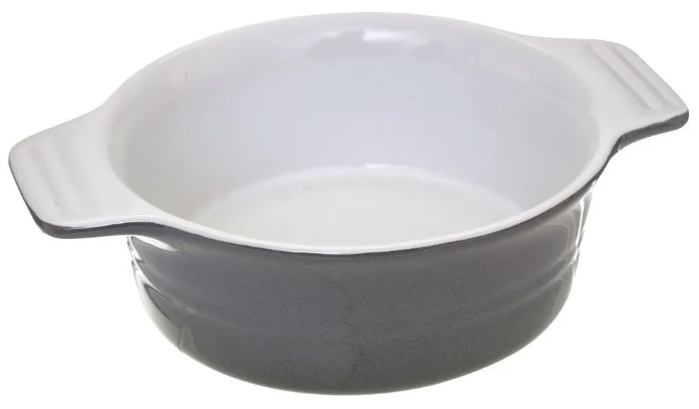 Tava de copt ceramica,  Ø 13 cm, gri