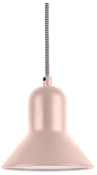 Lustră Leitmotiv Slender, înălțime 14,5 cm, roz deschis