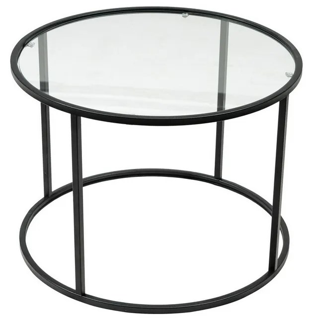 Măsuță de cafea Berlin Black, 60 cm