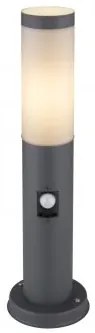 Mini stalp exterior cu senzor 1 bec E27 Boston 3158AS Globo