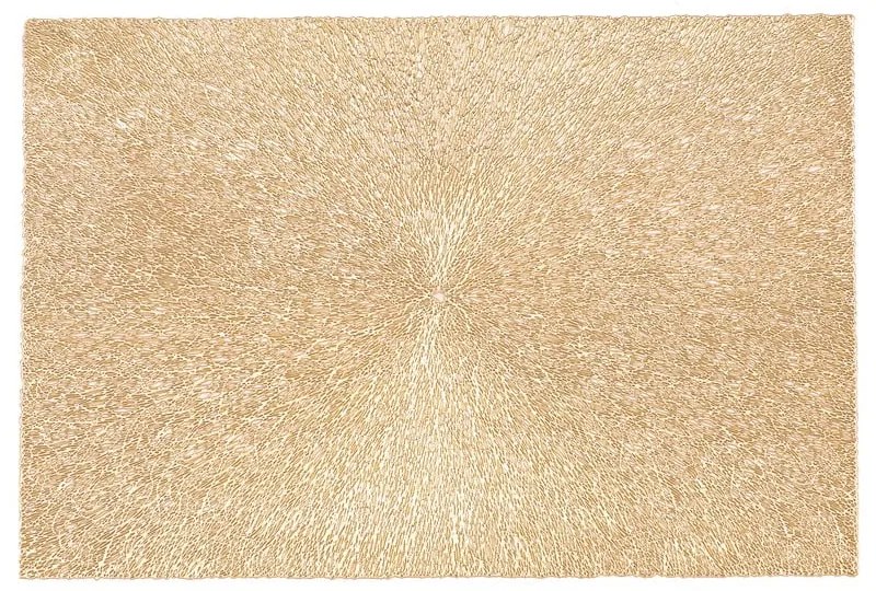 Suport de farfurie Tiseco Home Studio, 30 x 45 cm, auriu