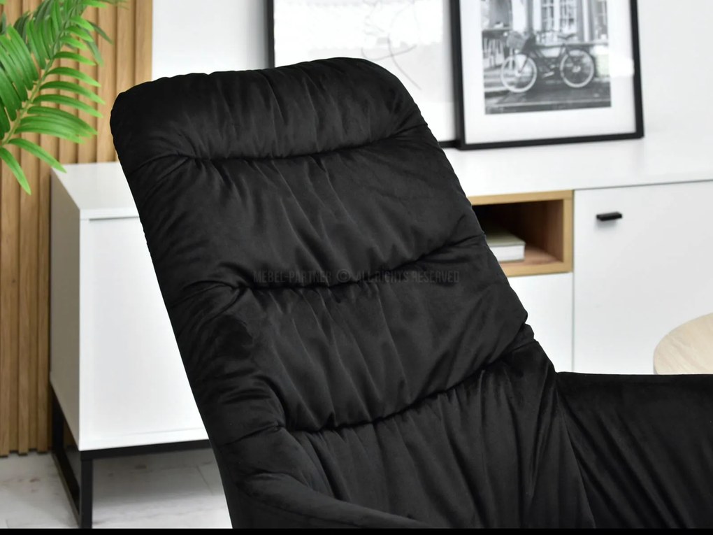Fotoliu Lusil (negru). Promo -10%. 1110283