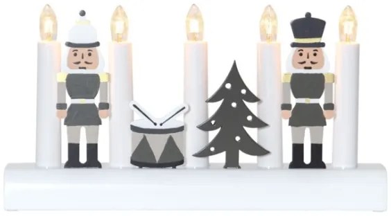 Sfeșnic de Crăciun JULIA 5xE10/3W/230V Eglo 411291