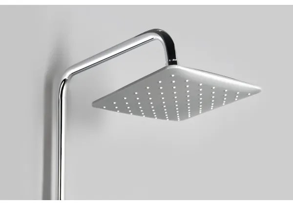 Aqualine - Set duș Factor cu baterie, crom lucios