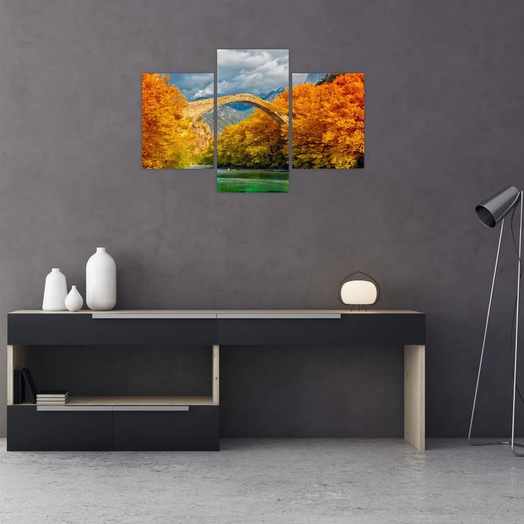Tablou - Podul Konitsa (90x60 cm)