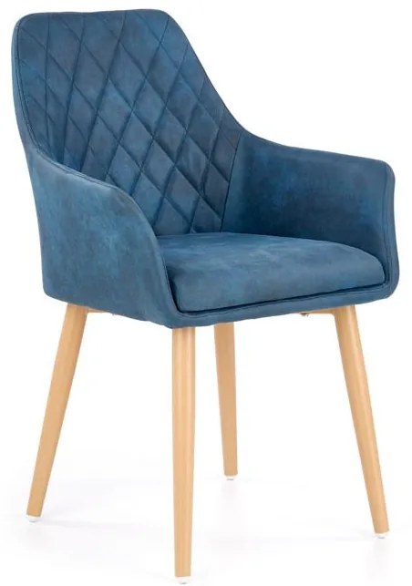 Scaun de sufragerie  Killy  (albastru marin). 1048026