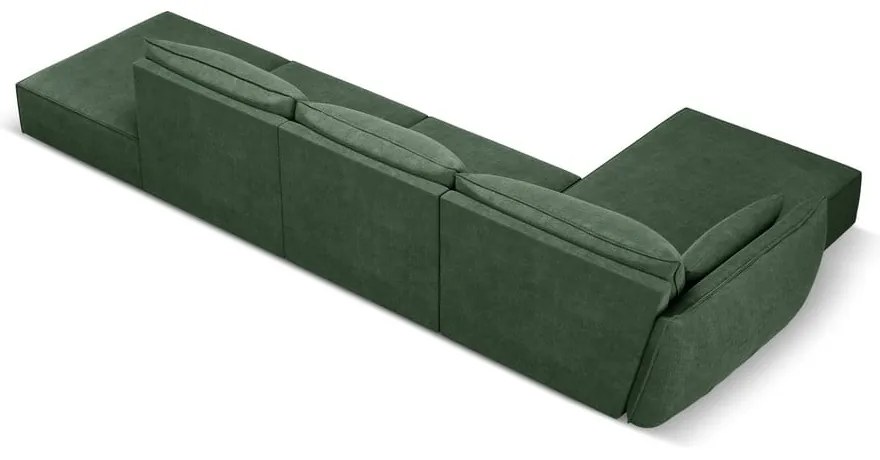 Colțar verde închis (pe partea stângă) Vanda – Mazzini Sofas