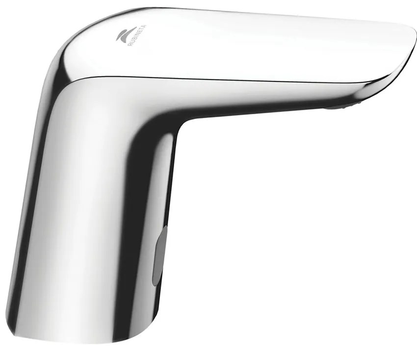 Baterie lavoar electronica Rubineta Ecosens Lifetime finisaj crom lucios alimentare retea