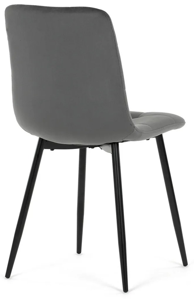 Set de scaune de sufragerie CT-281 GREY4, 4 buc
