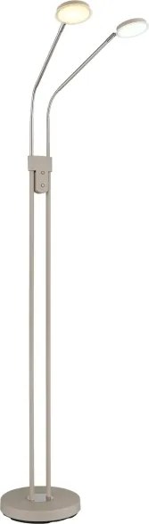 Globo 58504-2SSA-LED cu dimmer Lampă de podea SILVIO 2x6,5W/230V 2700/3350/4000K bej
