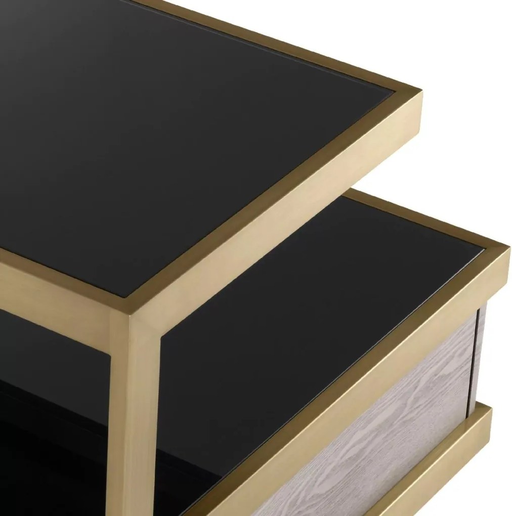 Noptiera, Masuta laterala design LUX Kuboa