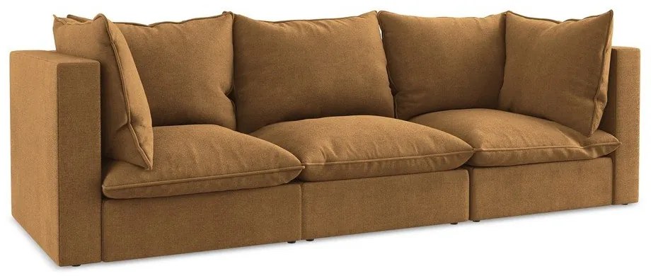 Canapea teracotă 255 cm Manao – Makamii