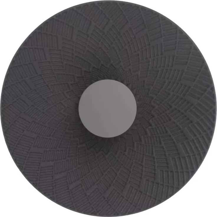Aplica de perete decorativa LED Misaki negru/ maro