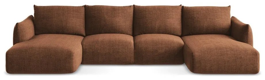 Colțar teracotă extensibil (în formă de "U") Leila – Makamii