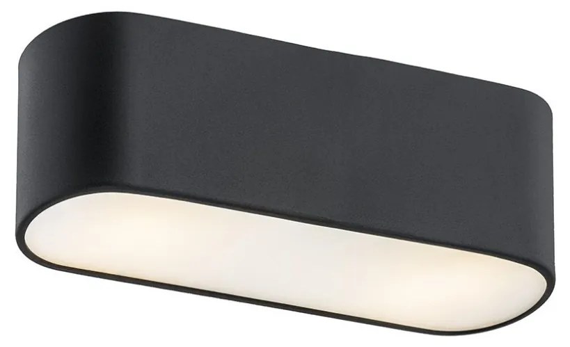 Plafoniera metalica design modern TONI 30cm neagra