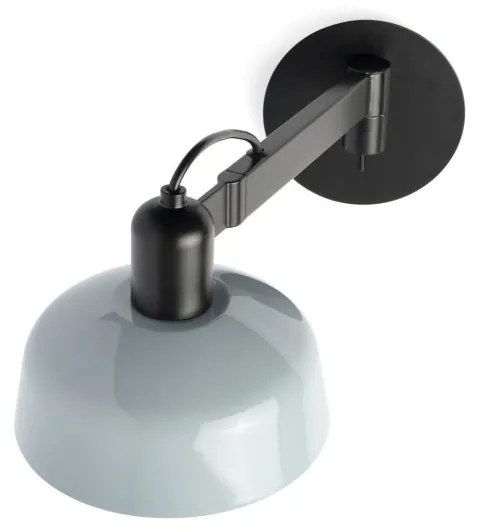 Aplica de perete cu brat directionabil TATAWIN negru, blue