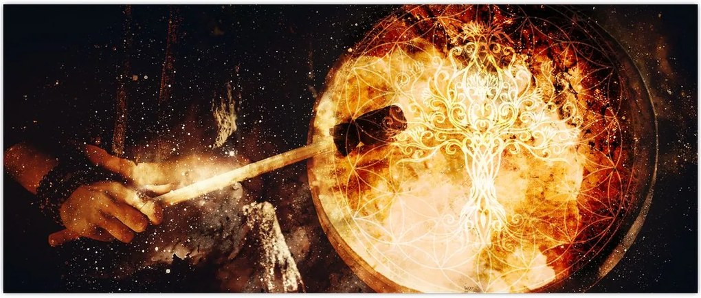 Tablou - Toba șamanică (120x50 cm)