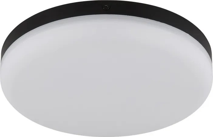 Mini Plafoniera LED design circular MATTHEW negru