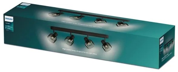 Spot Philips SLEET 4xE14/25W/230V