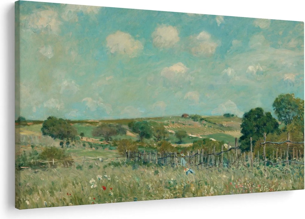 Tablou - Alfred Sisley,  Meadow, reproducere (90x60 cm)