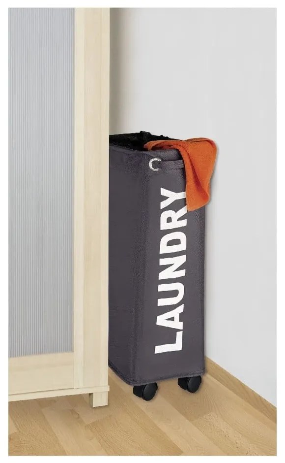 Coș de rufe Wenko Corno, 44,4 l, gri