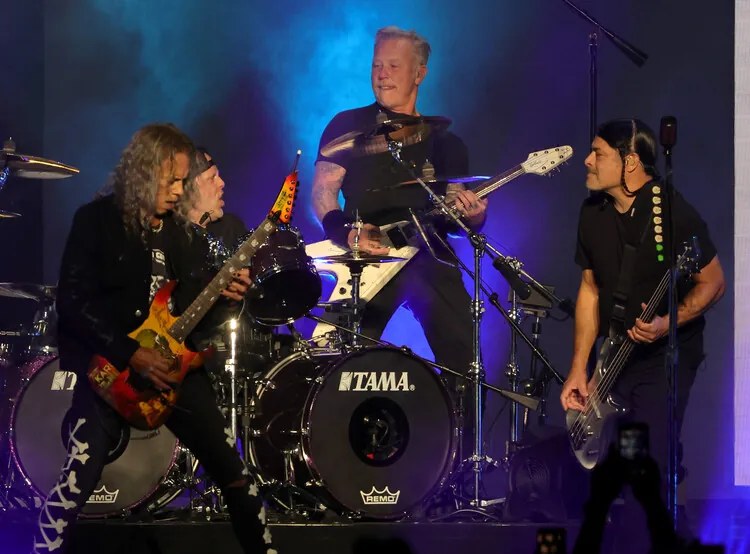 Fotografie Metallica With Greta Van Fleet - Las Vegas, NV, Ethan Miller